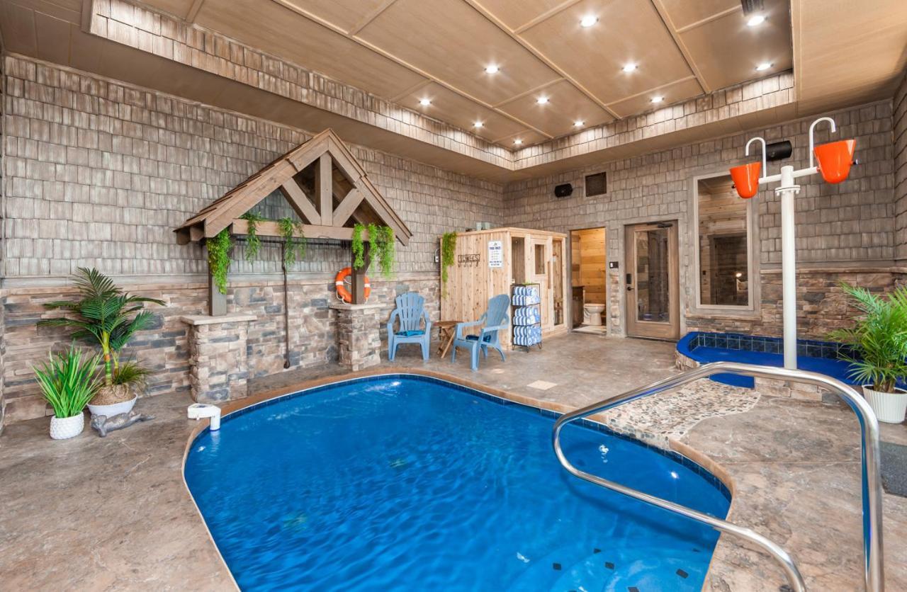 סביירוויל Splash Mountain Pool Hot Tub Theater Game Room מראה חיצוני תמונה